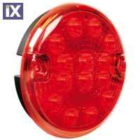 ΦΩΣ ΦΟΡΤΗΓΟΥ ΠΙΣΩ 12/24V 14LED ΚΟΚΚΙΝΟ ΣΤΡΟΓΓΥΛΟ 140mm 1ΤΕΜ.