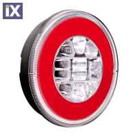 ΦΩΣ ΦΟΡΤΗΓΟΥ ΠΙΣΩ 12/24V O-LED 29LED 3 ΧΡΗΣΕΩΝ ΣΤΡΟΓΓΥΛΟ 140mm 1ΤΕΜ.