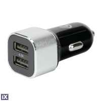 ΑΝΤΑΠΤΟΡΑΣ ΑΝΑΠΤΗΡΑ 12/24V ΜΕ 2 USB 4800mA FAST CHARGER