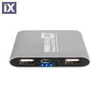ΑΥΤΟΝΟΜΟΣ ΦΟΡΤΙΣΤΗΣ ΜΠΑΤΑΡΙΑΣ USB-MICRO USB ΑΣΗΜΙ