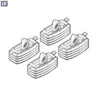 FIAT CROMA 05/05-04/11 KIT ΑΚΡΑ (ΠΟΔΙΑ) ΓΙΑ ΜΠΑΡΕΣ NORDRIVE
