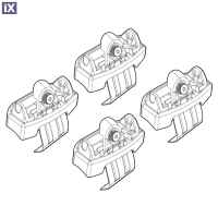 MAZDA 3 5D 01/14+ KIT ΑΚΡΑ (ΠΟΔΙΑ) ΓΙΑ ΜΠΑΡΕΣ NORDRIVE