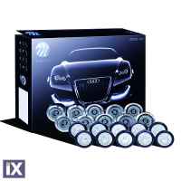 DAYLINE ΠΡΟΣΘΕΤΟ ΔΙΕΘΝΗ ΜΕ 20 ΞΕΧΩΡΙΣΤΑ LED HP 1WX20 12V Φ20mm ΜΑΥΡΑ