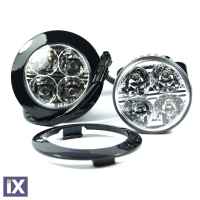 DRL 902HP 12/24V OSRAM ΠΡΟΣΘΕΤΟ DAYTIME ΔΙΕΘΝΗ ΜΕ 2x5HP LED ΣΤΡΟΓΓΥΛΑ 70/90x49mm 2ΤΕΜ.