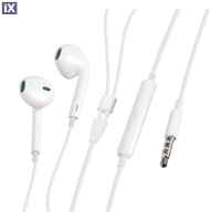 ΑΚΟΥΣΤΙΚΑ ΜΕ ΜΙΚΡΟΦΩΝΟ STEREO JACK 3.5mm 120cm ESSENTIALS LAMPA - 1 ΤΕΜ.