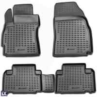 MAZDA 5 2005-2010 ΜΑΡΚΕ ΠΑΤΑΚΙΑ ΣΕ ΣΚΑΦΗ TPE ΛΑΣΤΙΧΟ ΣΕ ΑΝΘΡΑΚΙ ΣΚΟΥΡΟ ΓΚΡΙ ΧΡΩΜΑ NOVLINE - 4 ΤΕΜ.