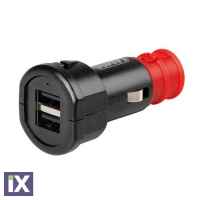 ΑΝΤΑΠΤΟΡΑΣ ΑΝΑΠΤΗΡΑ UNI-TECH 12/32V ΜΕ 2 USB 2700mA FAST CHARGER