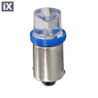 T4W 12V 0,29W BA9s (ΜΙΝΙΟΝ) LED 1xFlux 8mm ΜΠΛΕ BLISTER 2ΤΕΜ.