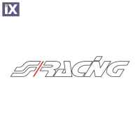 ΑΥΤΟΚΟΛΛΗΤΟ SIMONI RACING WHITE STICKER 120x29mm 1ΤΕΜ.