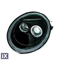 Φανάρια Μπροστινά Angel Eyes VW NEW BEETLE 10.98+  Μαύρα