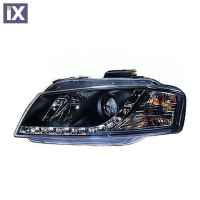 Φανάρια diederichs DAYLIGHT  AUDI A3 8P 05.03-06.08 Black