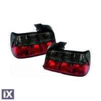 Πισινά Φανάρια diederichs Bmw BMW Σείρα 3 E36 90-99 LIMOUSINE RED/SMOKE+LED