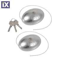 ΚΛΕΙΔΑΡΙΑ ΑΣΦΑΛΕΙΑΣ VAN LOCK UNIVERSAL 2ΤΕΜ. ΜΕ 3 ΚΛΕΙΔΙΑ