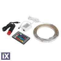 ΤΑΙΝΙΑ 60LED 12/24V RGB MULTICOLOR 200cm ΜΕ ΦΙΣ ΑΝΑΠΤΗΡΑ ΚΑΙ ΤΗΛΕΧΕΙΡΙΣΜΟ 16 ΧΡΩΜΑΤΩΝ  ΚΑΙ 3 ΧΡΗΣΕΩΝ