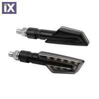 ΦΛΑΣ ΜΟΤΟ CICLON ΜΑΥΡΑ 12V SMD LED 91x25mm