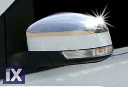 FORD FOCUS II 5D/SD/SW 2008-2014/MONDEO  ΚΑΠΑΚΙΑ ΚΑΘΡΕΦΤΩΝ ΧΡΩΜΙΟΥ 2 ΤΕΜ. ΜΕΤΑΛΛΙΚΑ