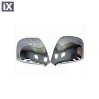 VW T5/T6 TRANSPORTER VAN 2010+/AMAROK ΚΑΠΑΚΙΑ ΚΑΘΡΕΦΤΩΝ ΧΡΩΜΙΟΥ 2 ΤΕΜ. ΜΕΤΑΛΛΙΚΑ