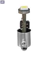 T4W 12V 0,72W BA9s (ΜΙΝΙΟΝ) LED 1xSMD5050 CAN-BUS ΛΕΥΚΟ 1ΤΕΜ. M-TECH