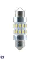 ΛΑΜΠΑΚΙΑ ΠΛΑΦΟΝΙΕΡΑΣ C5W/C10W 12V 1,5W SV8,5 36mm CAN-BUS+RADIATOR LED 24xSMD3104 ΛΕΥΚΟ 1ΤΕΜ. M-TECH