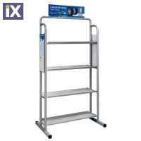 ΣΤΑΝΤ SNOWDRIVE 4 ΕΠΙΠΕΔΑ ΓΙΑ 40 ΑΛΥΣΙΔΕΣ 203x100x60cm