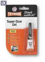 ΙΣΧΥΡΗ ΚΟΛΛΑ ΓΕΝΙΚΗΣ ΧΡΗΣΗΣ TETRION SUPERGLUE GEL 3gr