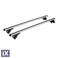 ΜΠΑΡΕΣ ΟΡΟΦΗΣ (Μ) 120cm IN RAIL STEEL ΑΛΟΥΜΙΝΙΟΥ 2ΤΕΜ. ΜΕ ΚΛΕΙΔΑΡΙΕΣ ΓΙΑ ΟΧΗΜΑΤΑ ΜΕ FLUSH RAILING
