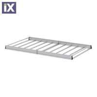 ΣΧΑΡΑ ΟΡΟΦΗΣ KARGO RACK 340x180cm ΣΙΔΕΡΕΝΙΑ ΜΕ ΠΛΑΙΝΑ ΠΡΟΦΙΛ ΑΛΟΥΜΙΝΙΟΥ