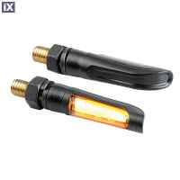 ΦΛΑΣ MOTO NAIL ΜΑΥΡΑ 12V COB LED M8 50x10mm  LAMPA  - 2 TEM.