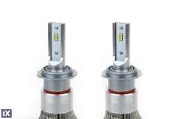 H7 RS+ SLIM SERIES 12-36V 50W 6000K 3500lm +200% LUXEON ZES LED CAN-BUS (ΨΥΚΤΡΑ ΛΕΠΙΔΕΣ ΦΤΕΡΟΥ) AMiO - 2 ΤΕΜ.