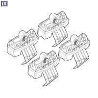 VOLVO V50 (no railing) 02/04+ KIT ΑΚΡΑ (ΠΟΔΙΑ) ΓΙΑ ΜΠΑΡΕΣ NORDRIVE
