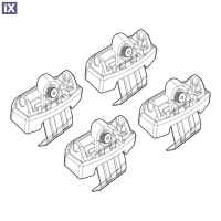 FIAT 500X 11/14+ KIT ΑΚΡΑ (ΠΟΔΙΑ) ΓΙΑ ΜΠΑΡΕΣ NORDRIVE