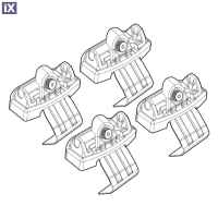 RENAULT TWINGO/TWIGO OPENAIR 9/14+ KIT ΑΚΡΑ (ΠΟΔΙΑ) ΓΙΑ ΜΠΑΡΕΣ NORDRIVE