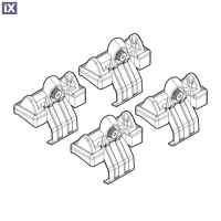 BMW ΣΕΙΡΑ 5 E60 07/03-12/09 KIT ΑΚΡΑ (ΠΟΔΙΑ) ΓΙΑ ΜΠΑΡΕΣ NORDRIVE
