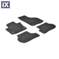 SEAT ALTEA 04/2004-2012 / SEAT ALTEA XL 01/2006-2015 ΜΑΡΚΕ ΠΑΤΑΚΙΑ EXECUTIVE ΜΟΚΕΤΑ ΣΕ ΜΑΥΡΟ ΧΡΩΜΑ ME ΚΟΥΜΠΩΜΑΤΑ LAMPA  - 4 ΤΕΜ.
