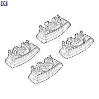 KIA CEED 5D 10/18+ KIT ΑΚΡΑ (ΠΟΔΙΑ) ΓΙΑ ΜΠΑΡΕΣ NORDRIVE