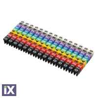 ΚΛΙΠ PIN ΑΡΙΘΜΙΣΗΣ ΚΑΛΩΔΙΩΝ 4mm ΑΠΟ 0 ΕΩΣ 9 100ΤΕΜ.