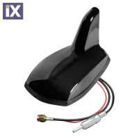 ΚΕΡΑΙΑ ΚΑΡΧΑΡΙΑΣ AERO-FIN 7 12V ΜΑΥΡΗ AM/FM/GPS ΜΕ ΕΝΙΣΧΥΤΗ ΣΗΜΑΤΟΣ 68x116x66mm