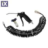ΠΙΣΤΟΛΙ ΑΕΡΑ ΜΕ ΣΠΙΡΑΛ P-2 6mm 5m 10bar kg/cm2  ME ΣΥΝΔΕΣΜΟΣ ΑΕΡΑ T 6mm