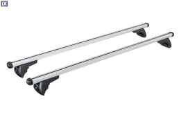 ΜΠΑΡΕΣ ΟΡΟΦΗΣ ΑΛΟΥΜΙΝΙΟΥ NOWA (S) 108cm ME FLUSH RAILING 2ΤΕΜ. ME ΚΛΕΙΔΙ