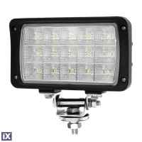 ΠΡΟΒΟΛΕΑΣ ΕΡΓΑΣΙΑΣ WORKING LAMPS FLOOD 10-32V 45W 2500lm 15x3W CREE LED (158 x 74 x 132 mm) ΟΡΘΟΓΩΝΙΟ M-TECH -1 ΤΕΜ.