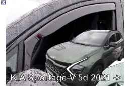 KIA SPORTAGE 5D 2021+  ΖΕΥΓΑΡΙ ΑΝΕΜΟΘΡΑΥΣΤΕΣ ΑΠΟ ΕΥΚΑΜΠΤΟ ΦΙΜΕ ΠΛΑΣΤΙΚΟ HEKO - 2 ΤΕΜ.