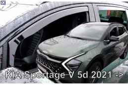 KIA SPORTAGE 5D 2021+  ΣΕΤ ΑΝΕΜΟΘΡΑΥΣΤΕΣ ΑΥΤΟΚΙΝΗΤΟΥ ΑΠΟ ΕΥΚΑΜΠΤΟ ΦΙΜΕ ΠΛΑΣΤΙΚΟ HEKO - 4 ΤΕΜ.