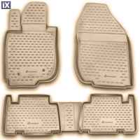 TOYOTA RAV 4 01/2006-2013 ΜΑΡΚΕ ΠΑΤΑΚΙΑ ΣΕ ΣΚΑΦΗ TPE ΛΑΣΤΙΧΟ ΣΕ ΜΠΕΖ ΧΡΩΜΑ NOVLINE - 4 ΤΕΜ.