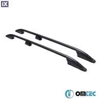 FORD CONNECT 2002-2014 ΠΑΡΑΛΛΗΛΕΣ ΜΠΑΡΕΣ ΟΡΟΦΗΣ ΑΛΟΥΜΙΝΙΟΥ L2 ΜΑΥΡΕΣ