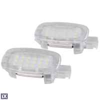 MERCEDES ΠΛΑΦΟΝΙΕΡΕΣ LED ΓΙΑ ΠΟΡΤ ΜΠΑΓΚΑΖ M-TECH - 2 ΤΕΜ.