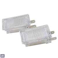 PORSCHE ΠΛΑΦΟΝΙΕΡΕΣ LED ΓΙΑ ΠΟΡΤ ΜΠΑΓΚΑΖ M-TECH - 2 ΤΕΜ.