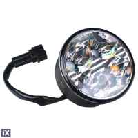 DRL 225se 12V OSRAM ΠΡΟΣΘΕΤΟ DAYTIME ΔΙΕΘΝΗ OSRAM ΜΕ 2x4HP LED ΣΤΡΟΓΓΥΛΟ 70x36mm 2ΤΕΜ. M-TECH