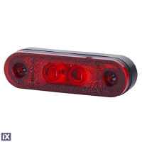 ΦΩΣ ΟΓΚΟΥ LD958 12/24V 2LED HORPOL ΚΟΚΚΙΝΟ (7,9 x 2,4 cm) -1ΤΕΜ.