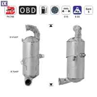 ΦΙΛΤΡΟ DPF ΣΙΛΙΚΟΝΟΥΧΟ ΚΑΡΒΙΔΙΟ SIC CITROEN C3/DS3 1.4TD HDI DV4C 10-16 / PEUGEOT 206+/207/208/2008 1.4TD DV4C 2010-2015