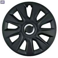 ΤΑΣΙΑ STRATOS RC 13 INCH ΜΑΥΡΑ ΜΕ ΝΙΚΕΛ ΔΑΚΤΥΛΙΔΙ ΣΤΟ ΚΕΝΤΡΟ ΣΕΤ